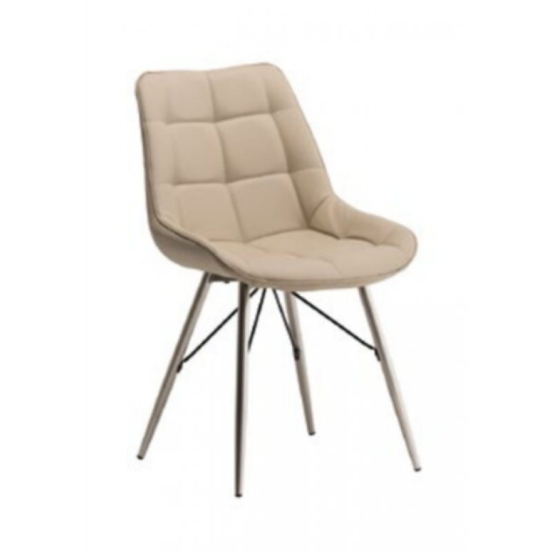 WOF Nova Stone Faux Leather Dining Chair